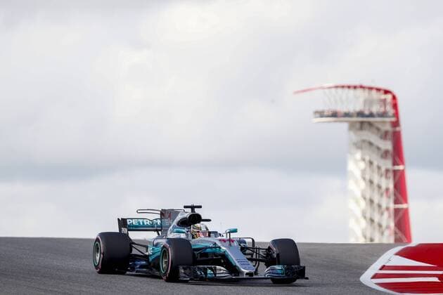 Motorsports: FIA Formula One World Championship WM Weltmeisterschaft 2017, Grand Prix of United States, 44 Lewis Hamilton (GBR, Mercedes AMG Petronas F1 Team), Austin United States of America