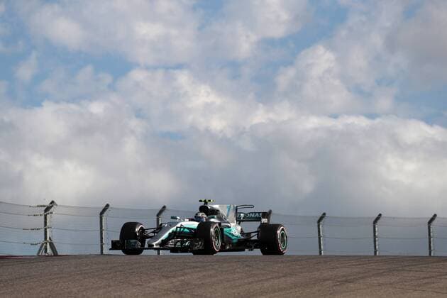 21.10.2017 - Qualifying, Valtteri Bottas (FIN) Mercedes AMG F1 W08 United States Grand Prix, Austin 19 - 22 October 2017 21.10.2017 - Qualifying, Valtteri Bottas (FIN) Mercedes AMG F1 W08 