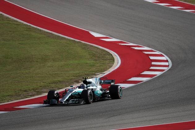 21.10.2017 - Qualifying, Valtteri Bottas (FIN) Mercedes AMG F1 W08 United States Grand Prix, Austin 19 - 22 October 2017 21.10.2017 - Qualifying, Valtteri Bottas (FIN) Mercedes AMG F1 W08 