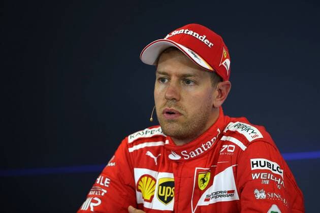21.10.2017 - Qualifying, Sebastian Vettel (GER) Scuderia Ferrari SF70H United States Grand Prix, Austin 19 - 22 October 2017 21.10.2017 - Qualifying, Sebastian Vettel (GER) Scuderia Ferrari SF70H 