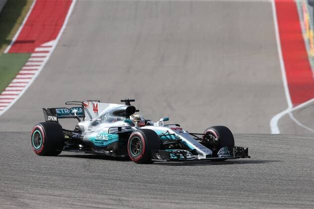 Lewis Hamilton; Mercedes Grand Prix, formula 1 GP, USA in Austin, 21.10.2017 Photo:mspb Lukas Gorys Lewis Hamilton; formula 1 GP, USA