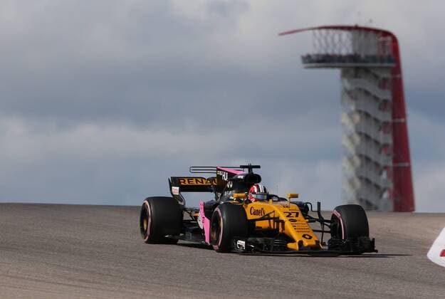 Nico Huelkenberg, Renault F1 Team, formula 1 GP, USA in Austin, 21.10.2017 Photo:mspb Jean Pentin Nico Huelkenberg, formula 1 GP, USA