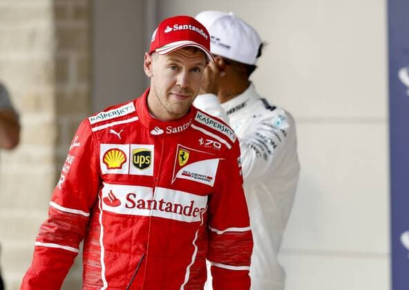 Motorsports: FIA Formula One World Championship WM Weltmeisterschaft 2017, Grand Prix of United States, 5 Sebastian Vettel (GER, Scuderia Ferrari), Austin United States of America