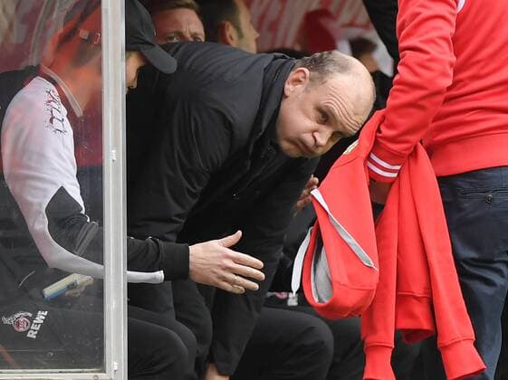 22.10.2017, Fussball GER, 1. Bundesliga Saison 2017 2018, 9. Spieltag, 1. FC Koeln - SV Werder Bremen 0:0, Manager Joerg Schmadtke, Jörg Schmadtke (1.FC Koeln)