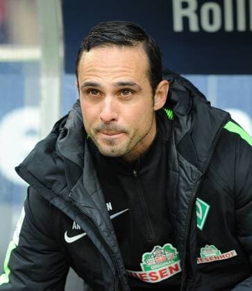 1. FC Köln - SV Werder Bremen 22.10.2017. Trainer Alexander Nouri (Werder).