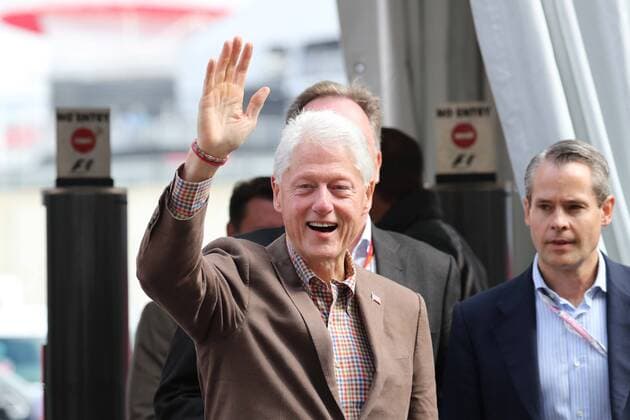 22.10.2017 - Bill Clinton (USA) United States Grand Prix, Austin 19 - 22 October 2017 22.10.2017 - Bill Clinton (USA) 