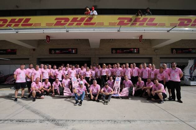 Bilder des Tages - SPORT 22.10.2017 - Sahara Force India United States Grand Prix, Austin 19 - 22 October 2017 22.10.2017 - Sahara Force India 
