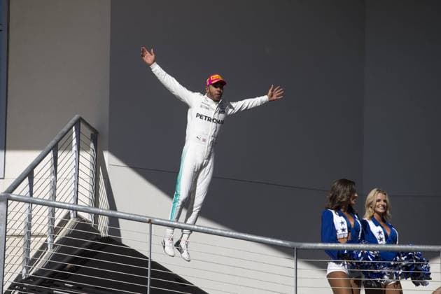Motorsports: FIA Formula One World Championship WM Weltmeisterschaft 2017, Grand Prix of United States, 44 Lewis Hamilton (GBR, Mercedes AMG Petronas F1 Team), Austin United States of America