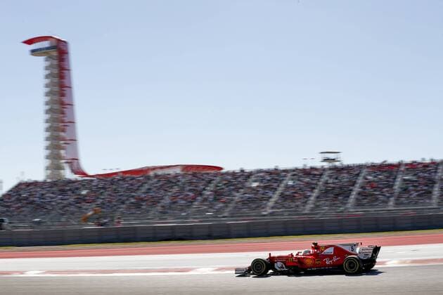 Motorsports: FIA Formula One World Championship WM Weltmeisterschaft 2017, Grand Prix of United States, 5 Sebastian Vettel (GER, Scuderia Ferrari), Austin United States of America