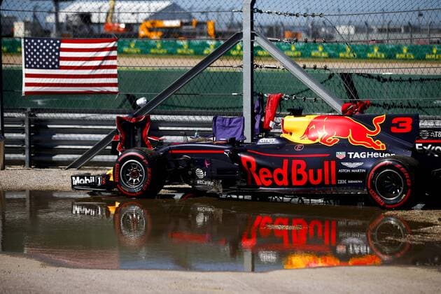 Motorsports: FIA Formula One World Championship WM Weltmeisterschaft 2017, Grand Prix of United States, 3 Daniel Ricciardo (AUS, Red Bull Racing), Austin United States of America