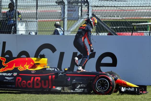 Motorsports: FIA Formula One World Championship WM Weltmeisterschaft 2017, Grand Prix of United States, 3 Daniel Ricciardo (AUS, Red Bull Racing), Austin United States of America