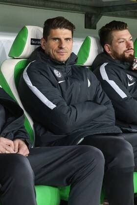 Mario Gomez (VfL Wolfsburg) - 1. Fussball Bundesliga Saison 2017-2018 VfL Wolfsburg vs. TSG Hoffenheim in der Volkswagen Arena in Wolfsburg - Deutschland, Fußball, Mann, Maenner,22.10.2017