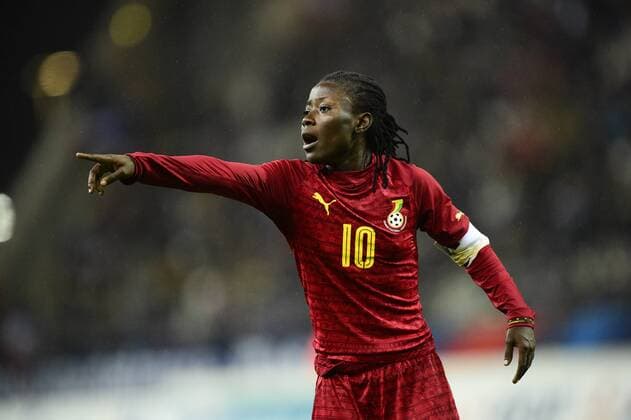 Elizabeth Addo Ghana FOOTBALL France vs Ghana feminine amical Reims 23 10 2017 JBAutissier Panoramic 