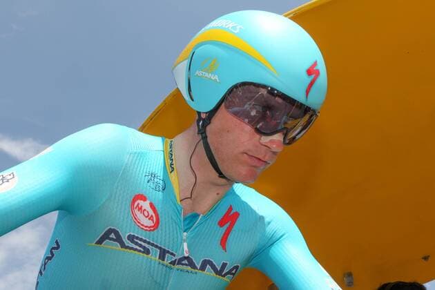 UTRECHT - 04-07-2015, wielrennen, Proloog Tour de France 2015, Lieuwe Westra Team Astana pro team 2015