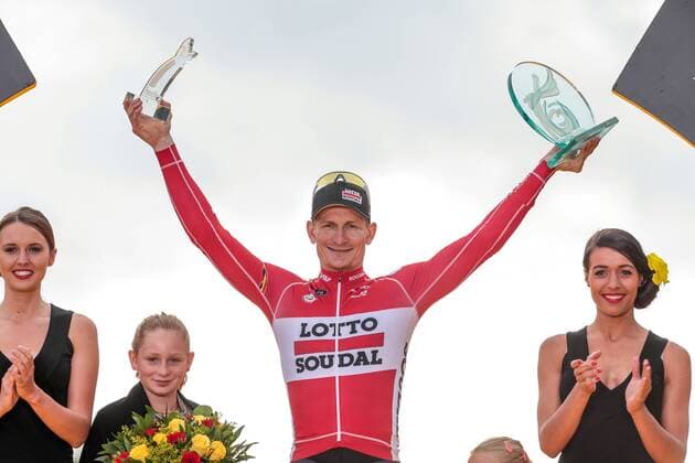 PARIJS- 26-07-2015, wielrennen, Etappe 21, Sevres - Parijs, Andre Greiepl wint de sprint op de Champs Elises Tour de France etappe 21