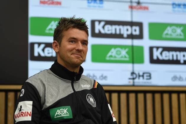 Handball, Herren, Länderspiel Deutschland - Spanien in Berlin, Pressekonferenz, Bundestrainer Christian Prokop (Deutschland), 25.10.17, Copyright: xMichaelxHundtx xMatthiasxKochx