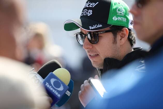 Motorsports: FIA Formula One World Championship WM Weltmeisterschaft 2017, Grand Prix of Mexico, 11 Sergio Perez (MEX, Sahara Force India F1 Team), Mexico-City Mexico
