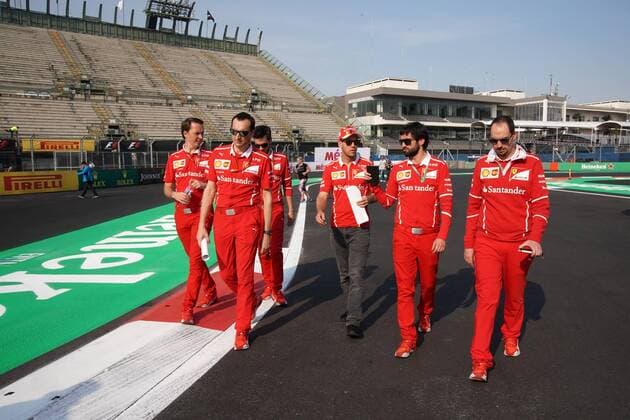 26.10.2017 - Sebastian Vettel (GER) Scuderia Ferrari SF70H Mexican Grand Prix, Mexico City 26 - 29 October 2017 26.10.2017 - Sebastian Vettel (GER) Scuderia Ferrari SF70H 