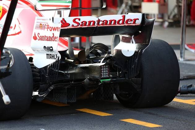 27.10.2017 - Scuderia Ferrari SF70H, detail Mexican Grand Prix, Mexico City 26 - 29 October 2017 27.10.2017 - Scuderia Ferrari SF70H, detail 