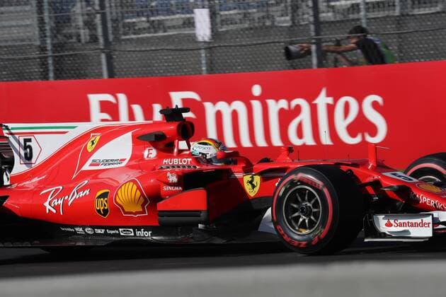 27.10.2017 - Free Practice 1, Sebastian Vettel (GER) Scuderia Ferrari SF70H Mexican Grand Prix, Mexico City 26 - 29 October 2017 27.10.2017 - Free Practice 1, Sebastian Vettel (GER) Scuderia Ferrari SF70H 