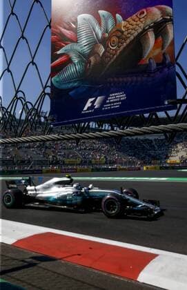 Bilder des Tages - SPORT Motorsports: FIA Formula One World Championship WM Weltmeisterschaft 2017, Grand Prix of Mexico, 77 Valtteri Bottas (FIN, Mercedes AMG Petronas F1 Team), Mexico-City Mexico