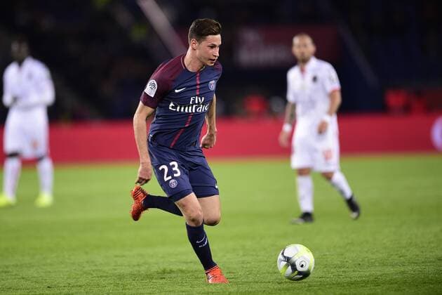 DRAXLER Julian PSG FOOTBALL PSG vs Nice Conforama Ligue1 27 10 2017 JBAutissier Panoramic 