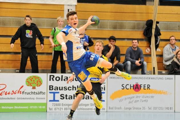 Mike Pracht (TV Neuhausen 7) TV Neuhausen,Handball,Maenner,3.Liga Sued,27.10.2017, Foto:TBaur Eibner Metzingen Copyright: xBaurT Eibner-Pressefotox EP_ToBa