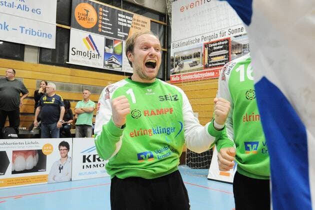 Simon Toelke (TV Neuhausen 1) im Tor man of the Match TV Neuhausen,Handball,Maenner,3.Liga Sued,27.10.2017, Foto:TBaur Eibner Metzingen Copyright: xBaurT Eibner-Pressefotox EP_ToBa