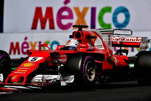 Sebastian Vettel (GER 5), Scuderia Ferrari, 2tes freies Training, Motorsport, Formel 1, 26.10.2017, MEXICO Copyright: xAndre Eibner-Pressefotox EP_JAE