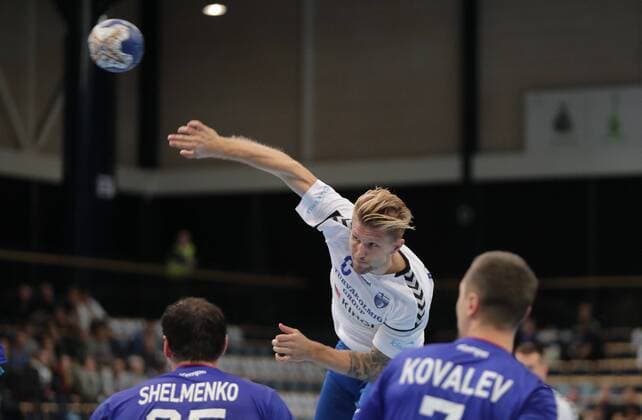 Oscar Kihlstedt 6, FIN during their Handball Finland - Russia World Championship WM Weltmeisterschaft 2019 Qualification match in Energia Arena 28. October 2017 in Vantaa, Finland.  Copyright: xMattixMatikainenx NP24_np24SPO2803230338