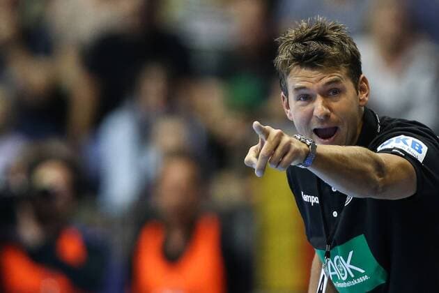Bundestrainer Christian Prokop (Deutschland) - Handball Länderspiel Deutschland vs. Spanien in der GETEC Arena in Magdeburg - Deutschland, Handball, Mann,Männer,28.10.2017