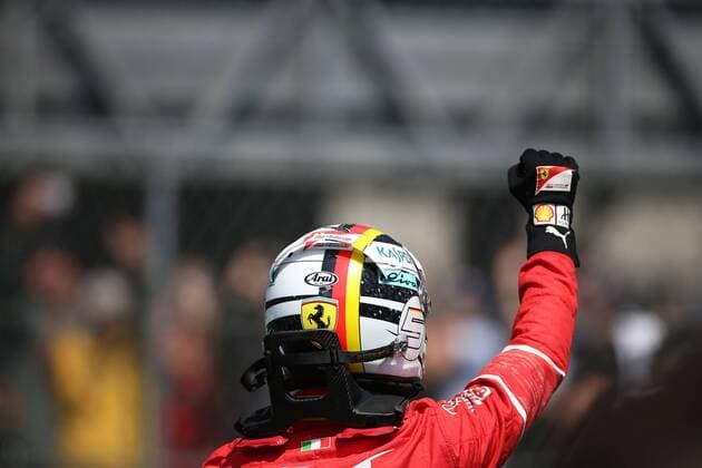 28.10.2017 - Qualifying, Sebastian Vettel (GER) Scuderia Ferrari SF70H pole position Mexican Grand Prix, Mexico City 26 - 29 October 2017 28.10.2017 - Qualifying, Sebastian Vettel (GER) Scuderia Ferrari SF70H pole position 