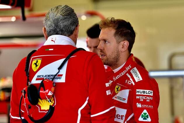 Sebastian Vettel (GER 5), Scuderia Ferrari, 3tes freies Training, Motorsport, Formel 1, 28.10.2017, MEXICO Copyright: xAndre Eibner-Pressefotox EP_JAE