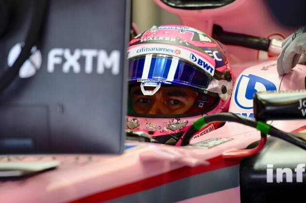 Sergio Perez (MEX 11) Sahara Force India F1 Team, 3tes freies Training, Motorsport, Formel 1, 28.10.2017, MEXICO Copyright: xAndre Eibner-Pressefotox EP_JAE