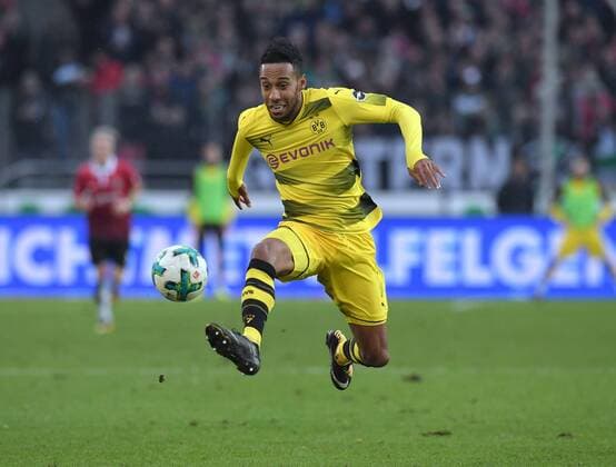28.10.2017, Fussball GER, 1. Bundesliga Saison 2017 2018, 10. Spieltag, Hannover 96 - Borussia Dortmund 4:2, Pierre Emerick Aubameyang (Borussia Dortmund)