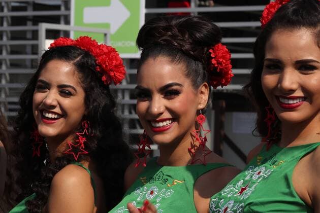 Formel 1, GP Mexiko, Grid Girls 29.10.2017 - Grid Girls Mexican Grand Prix, Mexico City 26 - 29 October 2017 29.10.2017 - Grid Girls 