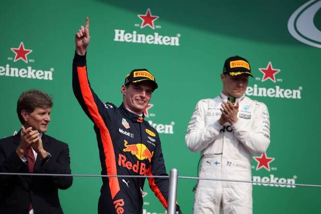 29.10.2017 - Race, Max Verstappen (NED) Red Bull Racing RB13 race winner Mexican Grand Prix, Mexico City 26 - 29 October 2017 29.10.2017 - Race, Max Verstappen (NED) Red Bull Racing RB13 race winner 