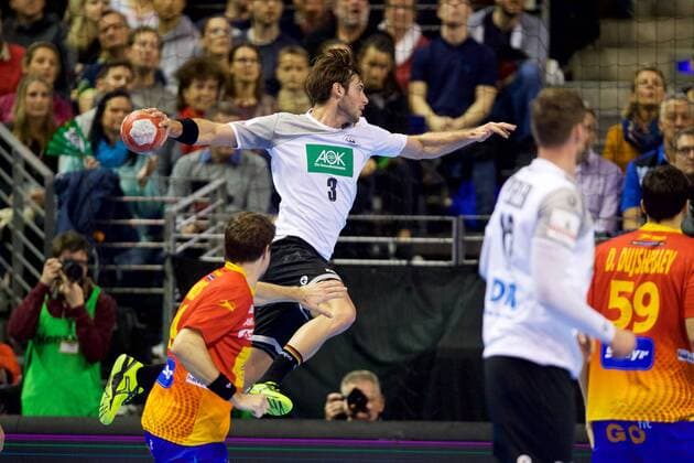 Handball Berlin 29.10.2017 Länderspiel Nationalmannschaft DHB Deutschland (GER) - Spanien (ESP) Uwe Gensheimer (Deutschland, No.03)
