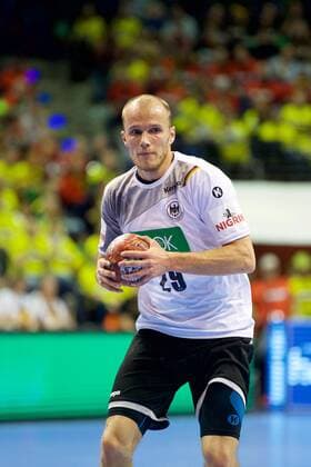 Handball Berlin 29.10.2017 Länderspiel Nationalmannschaft DHB Deutschland (GER) - Spanien (ESP) Tim Hornke (Deutschland, No.29)