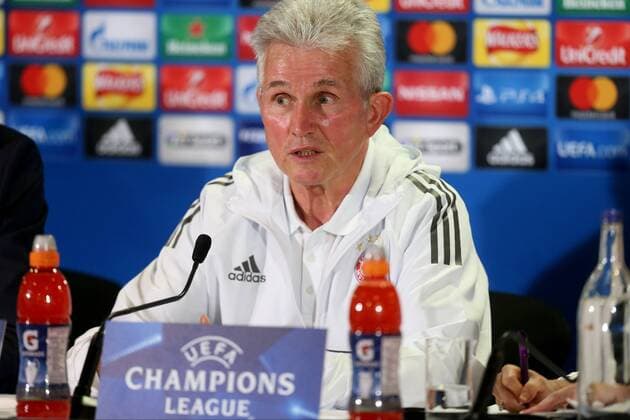 Trainer Jupp Heynckes (FC Bayern Muenchen), Pressekonferenz, Celtic Glasgow vs FC Bayern Muenchen, Champions League, Fussball, 30.10.2017, Glasgow Copyright: xLanger Eibner-Pressefotox EP_HLR