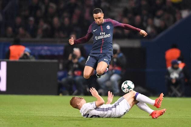 20 LAYVIN KURZAWA psg FOOTBALL Paris SG vs Anderlecht Ligue des Champions 31 10 2017 AnthonyBIBARD FEP Panoramic 