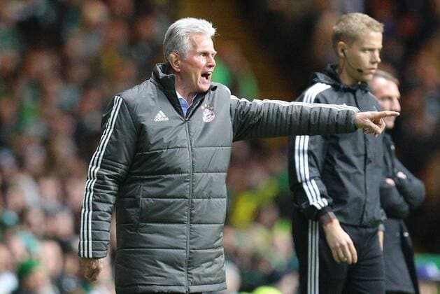 Chef-Trainer Jupp Heynckes (FC Bayern Muenchen), Celtic Glasgow vs. FC Bayern Muenchen, Fussball, Vorrunde, Champions League, 31.10.2017 Glasgow Glasgow Schottland