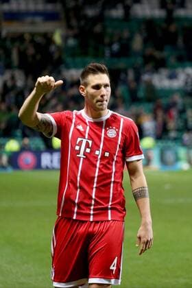Niklas Suele (FC Bayern Muenchen 4) nach dem Sieg, Celtic Glasgow vs FC Bayern Muenchen, Champions League, Fussball, 31.10.2017, Glasgow Copyright: xLanger Eibner-Pressefotox EP_HLR