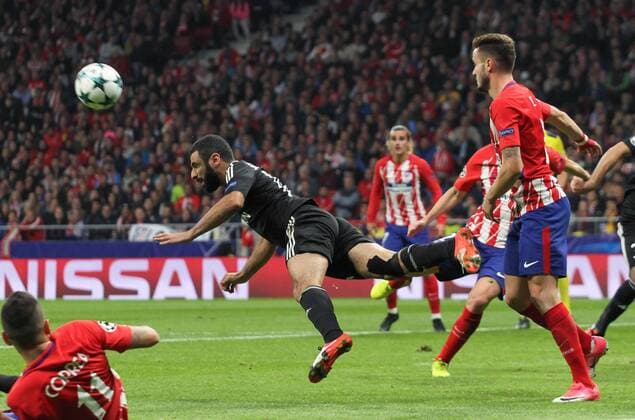 Qarabag s player Sadygov during Champions League match between Atletico Madrid and Qarabag at the Wanda Metropolitano stadium in Madrid Tuesday Oct 31th 2017  xIrinaxR.xH.x xAFP7x xAtxMadridxvxQarabag,xChampionsxLeague,xSpain,xOctx31thx2017x