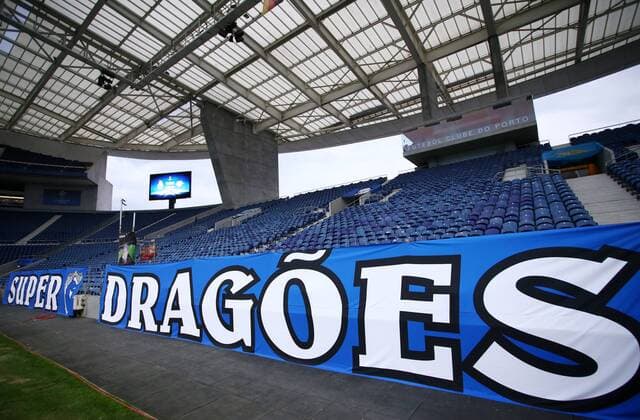 Fußball, Stadiongeschichte FC Porto FC Porto - RB Leipzig Fussball Champions League Porto, 01.11.2017, Estadio do Dragao, Fussball, UEFA Champions League, FC Porto vs. RB Leipzig , Im Bild: Ansicht des Estadio do Dragao, Heimstatt des FC Porto. ,