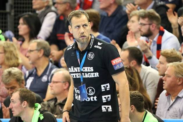 SG Flensburg-Handewitt - RK Celje Pivovarna Lasko, EHF Champions League; Flensburg, 01.11.17 Flensburg, 01.11.17, Handball, VELUX EHF Champions League, Saison 2017 2018, Gruppenphase, SG Flensburg-Handewitt - RK Celje Pivovarna Lasko : Maik Machulla (SG Flensburg-Handewitt, Trainer)