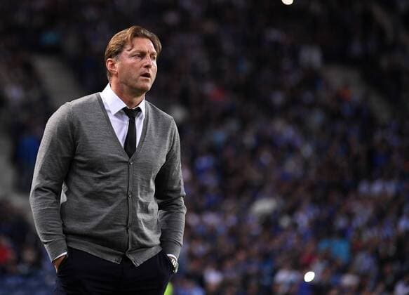 FUSSBALL CHAMPIONS LEAGUE SAISON 2017 2018 GRUPPENPHASE FC Porto - RB Leipzig 01.11.2017 Trainer Ralph Hasenhuettl (RB Leipzig) Porto