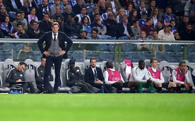 Bilder des Tages - SPORT FUSSBALL CHAMPIONS LEAGUE SAISON 2017 2018 GRUPPENPHASE FC Porto - RB Leipzig 01.11.2017 Trainer Ralph Hasenhuettl (RB Leipzig) Porto