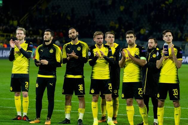 Dortmund, Germany 01.11.2017, UEFA Champions League - 2017 18 Season, Gruppenphase - Gruppe H -4. Spieltag, Borussia Dortmund - APOEL Nikosia, Dortmunder enttaeuscht, enttaeuschung ( DeFodi053
