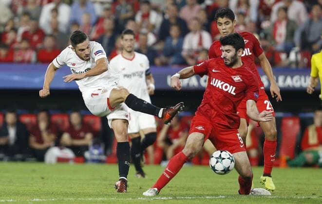 SEVILLA-SPARTAK DE MOSCU, LIGA DE CAMPEONES 